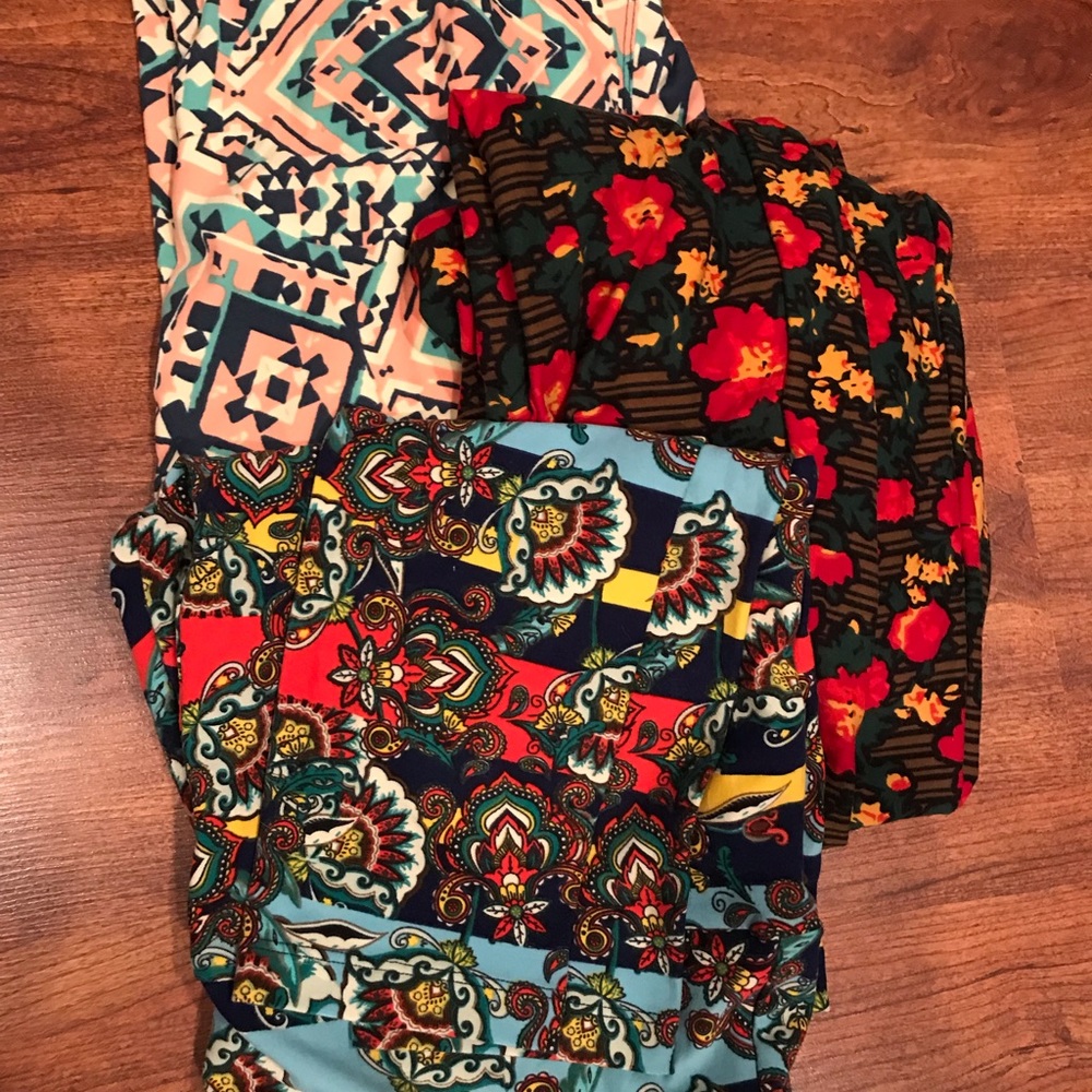 Lot lularoe Tall Curvy Legging (total 3)